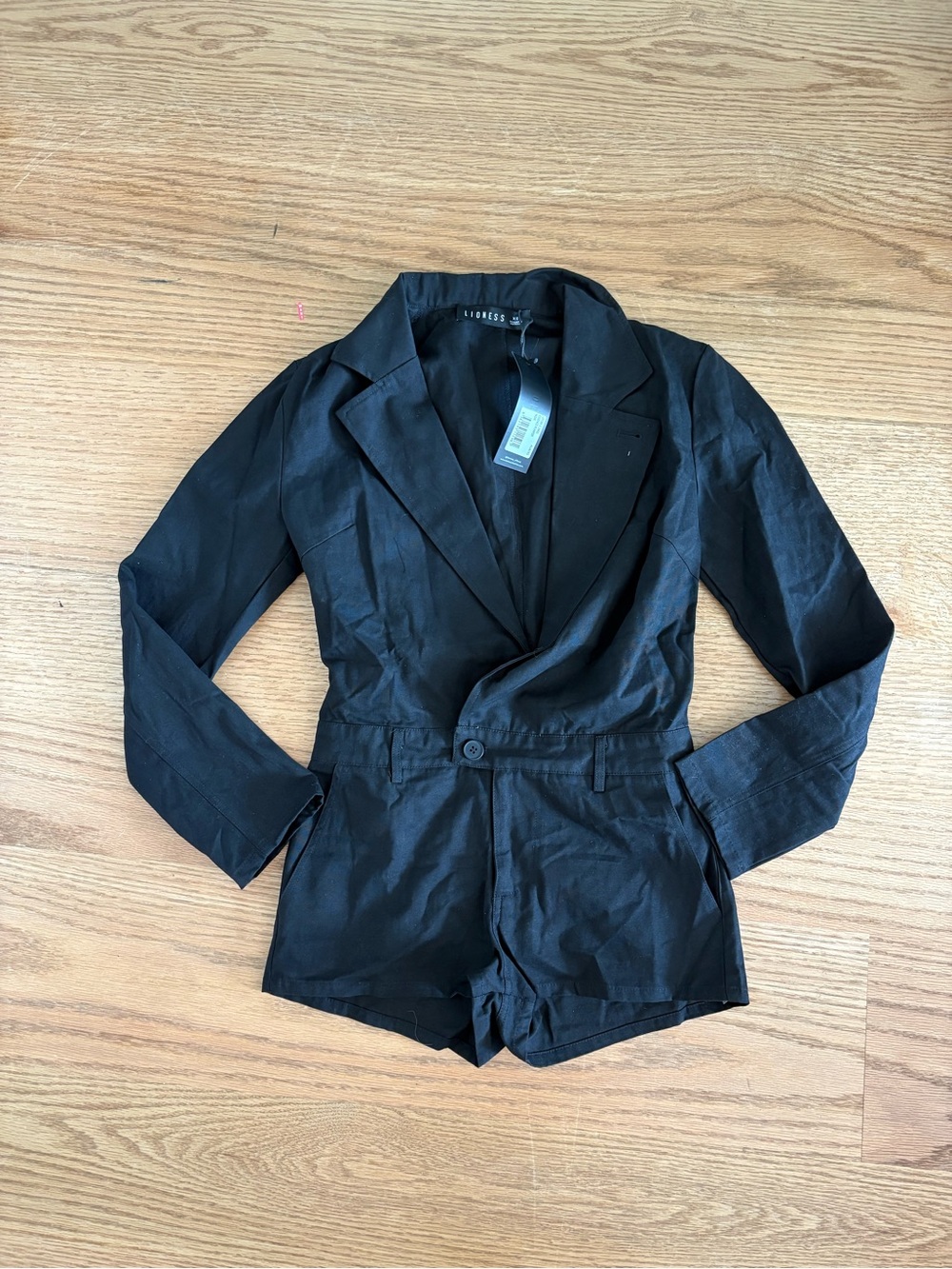 Lioness Black Blazer Romper
